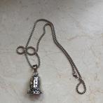 Gremlin Guardian Bell Iron Cross RVS met ketting, Overige materialen, Overige voorstellingen, Nieuw, Ophalen of Verzenden