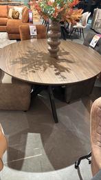 Eetkamertafel rond 120x76h cm walnoot, Huis en Inrichting, Tafels | Eettafels, Ophalen, Zo goed als nieuw, Rond, 100 tot 150 cm