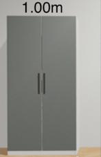 Kast van 100cm breed en 201cm hoog, Huis en Inrichting, Kasten | Kledingkasten, Ophalen of Verzenden, Gebruikt, 50 tot 75 cm, 200 cm of meer