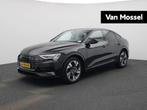 Audi e-tron Sportback 50 quattro Business edition 71 kWh AUT, Auto's, Audi, Automaat, 12 maanden, Stof, Zwart