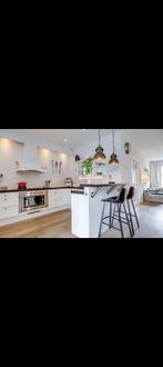 Ruime en landelijke keuken te koop, Huis en Inrichting, Ophalen, Gebruikt, U-keuken, Wit