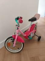 Btwin 12 inch kinderfiets - roze, Fietsen en Brommers, Fietsen | Meisjes, Ophalen, Gebruikt, 14 inch of minder, Handrem