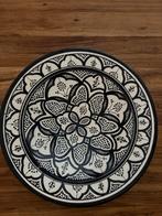 TEAB - Marokkaanse Aardewerk Schaal, Huis en Inrichting, Woonaccessoires | Schalen en Manden, Ophalen, Schaal, Rond, Zo goed als nieuw