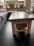 Eikenhouten salontafel, Huis en Inrichting, Tafels | Salontafels, Ophalen, 100 tot 150 cm, 50 tot 75 cm, Eikenhout