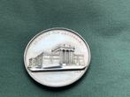 Zilveren penning tgv de opening van de Beurs van A’dam, 1845, Ophalen of Verzenden, Zilver