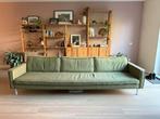 Gratis groene bank, Huis en Inrichting, Banken | Bankstellen, Ophalen, 250 tot 300 cm, Gebruikt, Driepersoons