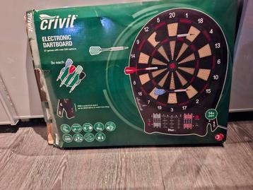 Nieuw Elektronisch Dartbord - Crivit beschikbaar voor biedingen