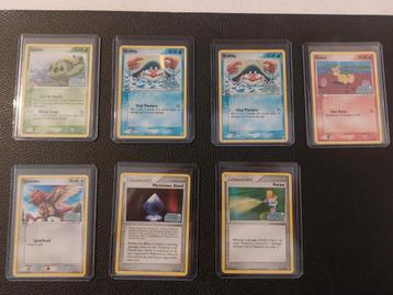Pokémon - Stamped holo's (7) - EX Crystal Guardians beschikbaar voor biedingen