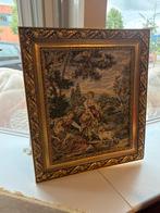 Barok schilderij gobelin op doek, Ophalen of Verzenden