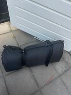 Oprolbaar luchtbed kampeerbed zwart zgan, Ophalen of Verzenden, Zo goed als nieuw