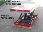 HEFTAFEL ECONOMISCHE VERSIE CAP. 1000 KG BOVENBLAD 1300 X 82, Doe-het-zelf en Verbouw, Steigers, Ophalen, Nieuw, Rolsteiger of Kamersteiger