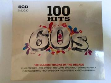 5CD 100 Hits 60s (2007, izgs, 100 Classic Tracks of the 60s) beschikbaar voor biedingen
