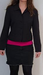 Leuk zwart jasje / blazer van Laura Ashley maat 38 / M, Maat 38/40 (M), Zwart, Ophalen of Verzenden, Zo goed als nieuw