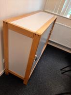 2 Twee houten kasten met schuifdeuren., Huis en Inrichting, Kasten | Overige, Ophalen, Gebruikt