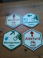 ANWB fietsroute bordjes, Verzenden, Gebruikt