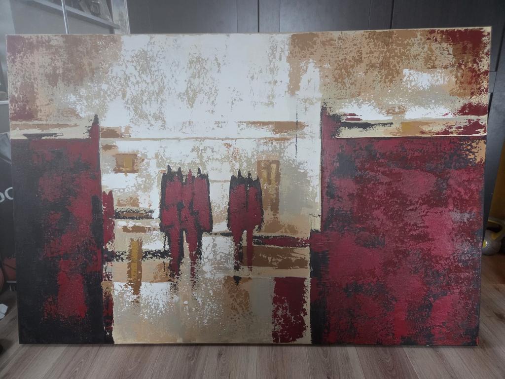 Olieverfschilderij Tom Kennedy - 120x180 cm cobra art, Antiek en Kunst, Kunst | Schilderijen | Abstract, Ophalen