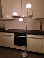 Staande lamp   180 cm hoog, Ophalen, RVS, Zo goed als nieuw, Metaal