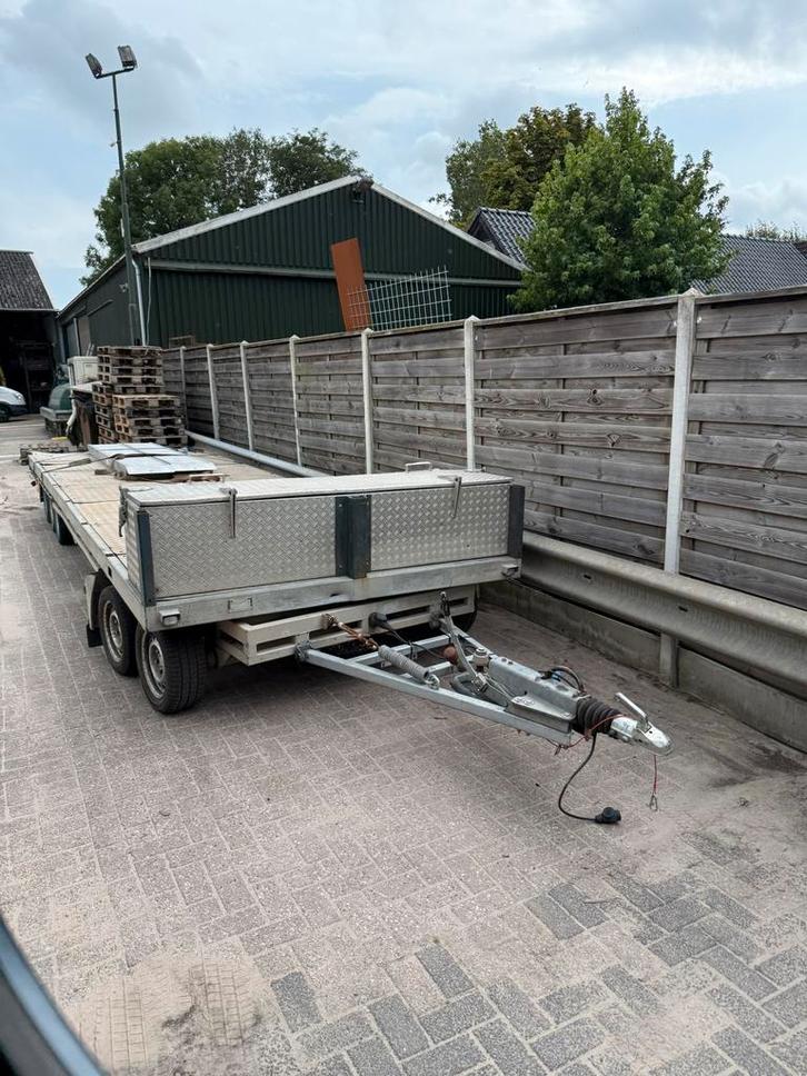 5 Asser schamelaanhanger, Auto diversen, Aanhangers en Bagagewagens, Gebruikt, Ophalen