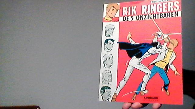 rik ringers nr 10 rik ringers en de 5 onzichtbaren lombard, Eén stripboek, Verzenden, Zo goed als nieuw