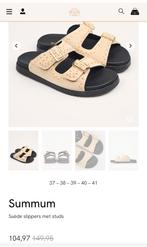 Summum leren slippers 39 als nieuw!!, Kleding | Dames, Schoenen, Ophalen of Verzenden, Zo goed als nieuw