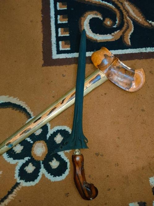 Antieke Keris Mageti Keleng Gayaman Solo Timoho Hout SVA24, Antiek en Kunst, Kunst | Niet-Westerse kunst, Verzenden