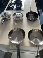 Pannen set, Ophalen, Nieuw, Koekenpan of Braadpan, Inductieplaat