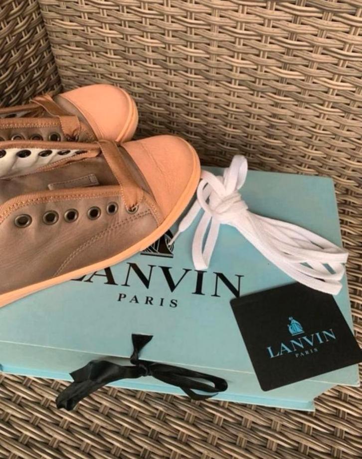 Lanvin Sneakers, Kleding | Dames, Schoenen, Zo goed als nieuw, Sneakers of Gympen, Beige, Ophalen of Verzenden