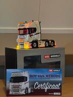 Wsi Scania Roy van Merode met verlichting, Hobby en Vrije tijd, Modelauto's | 1:50, Ophalen, Nieuw, Bus of Vrachtwagen, Wsi