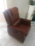 Elektrische relax fauteuil, Huis en Inrichting, Fauteuils, Ophalen, Zo goed als nieuw, 75 tot 100 cm, 50 tot 75 cm