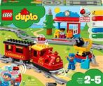 LEGO DUPLO Stoomtrein - met 2 extra sets rails en brug, Kinderen en Baby's, Speelgoed | Duplo en Lego, Ophalen of Verzenden, Gebruikt