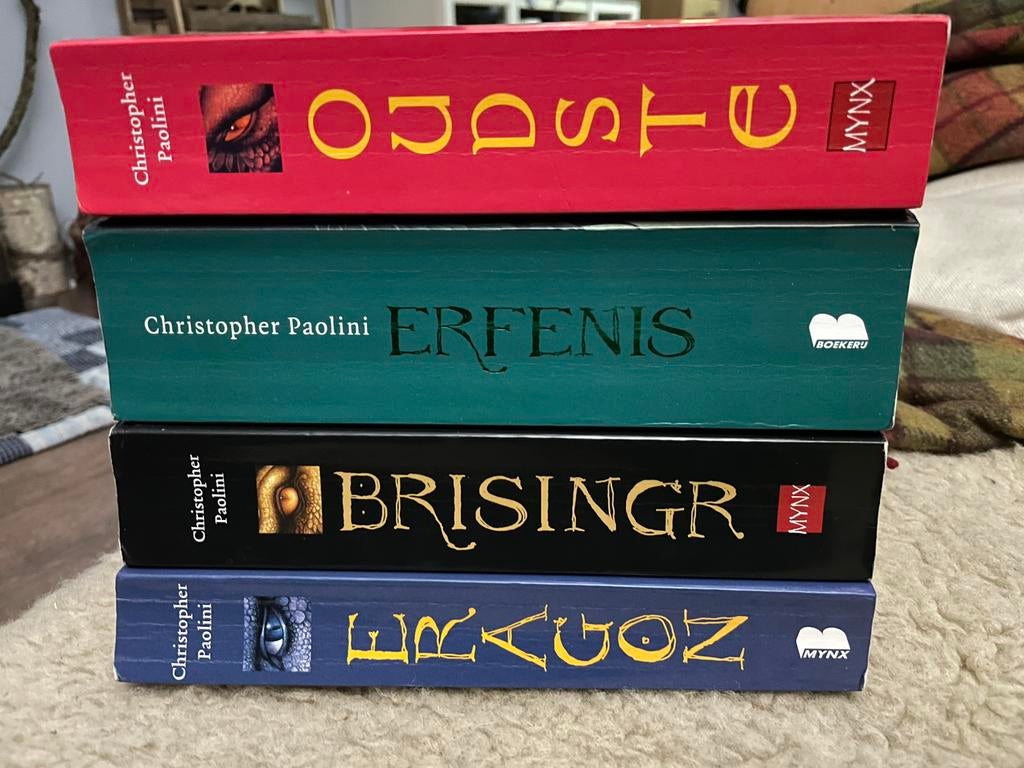 Eragon Serie Compleet 1-4 – Christopher Paolini, Boeken, Fantasy, Ophalen of Verzenden, Zo goed als nieuw
