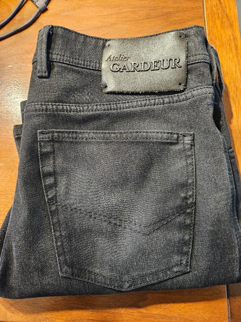 Gardeur heten broek in goede conditie, Ophalen of Verzenden, Zo goed als nieuw, Zwart, Lang