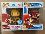 Funko Pop flash 401 en gingerbread the flash 447, Ophalen of Verzenden, Zo goed als nieuw