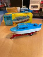 1:43 CORGI 104 DOLPHIN 20 CRUISER ON WINCHEON TRAILER, Ophalen of Verzenden, Zo goed als nieuw, Auto