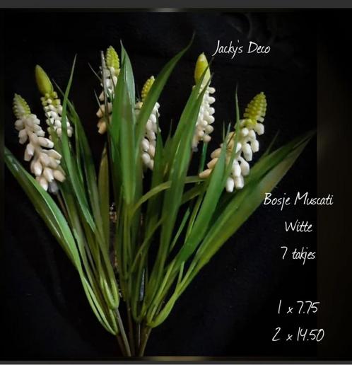 Druifjes tulpen enz te koop!, Huis en Inrichting, Woonaccessoires | Kunstplanten en Kunstbloemen, Nieuw, Ophalen of Verzenden