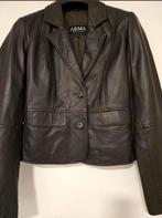 Te Koop: Luxe Leren Blazer van ARMA – Nieuw & Ongedragen!, Bruin, Arma, Maat 42/44 (L), Nieuw