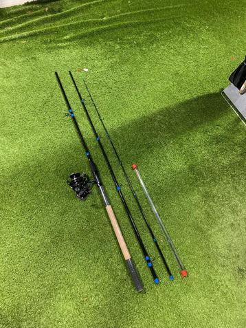 Nieuwe JVS method feederhengel + Dam molen, 3.60m 60 gr beschikbaar voor biedingen