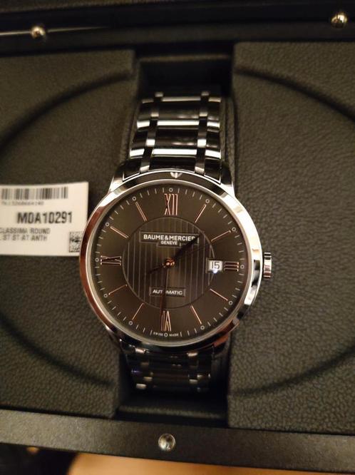 Baume&Mercier classima automatic., Sieraden, Tassen en Uiterlijk, Horloges | Heren, Nieuw, Polshorloge, Overige merken, Staal