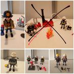 Playmobil diverse brandweer sets, brandweermannen en vrouwen, Ophalen of Verzenden, Gebruikt