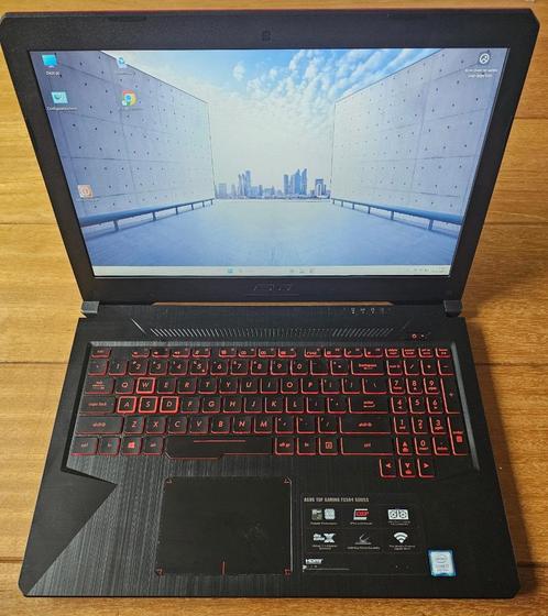 Asus TUF Gaming FX504GD  (i7-8750H, 16GB, 512GB SSD + 1TB), Computers en Software, Windows Laptops, Gebruikt, 15 inch, HDD, SSD
