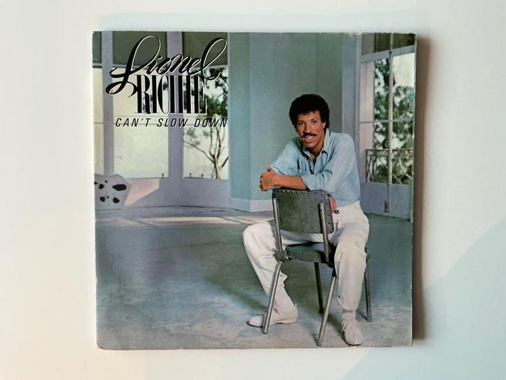 Lionel Richie – Can't Slow Down Lp soul disco, Cd's en Dvd's, Vinyl | Dance en House, Gebruikt, Disco, 12 inch, Ophalen of Verzenden