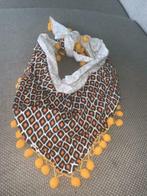 Ninni vi shawl sjaaltje geel oranje zwart, Ninni Vi, Zo goed als nieuw, Sjaal, Verzenden