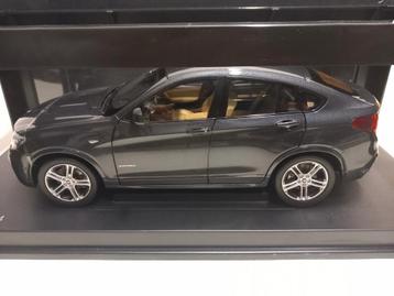 BMW X4 suv sophisto grey Dealer uitgave Paragon 1:18 KRD beschikbaar voor biedingen