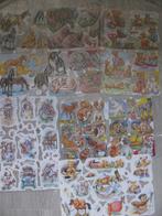 Set van 6 Vintage velletjes Poesieplaatjes - Dieren, Verzenden