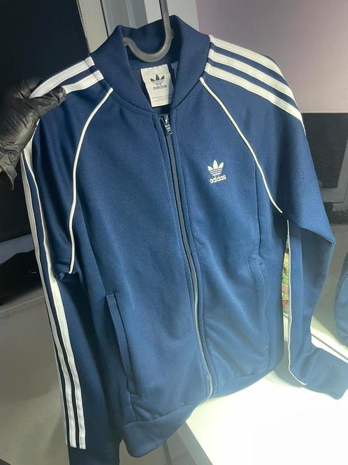 Adidas vest blauw, Kleding | Heren, Sportkleding, Zo goed als nieuw, Overige typen, Maat 46 (S) of kleiner, Zwart, Ophalen of Verzenden