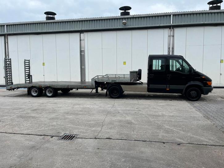 Iveco Daily 40C 10ton 2000 veldhuizen dieplader, Auto's, Bestelauto's, Bedrijf, Te koop, Iveco, Diesel, Handgeschakeld, Origineel Nederlands