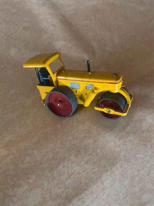 Franse dinky toy 90A Richier roller wals uit 1959, Hobby en Vrije tijd, Modelauto's | 1:43, Gebruikt, Bus of Vrachtwagen, Dinky Toys