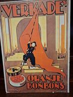 Verkade - Oranje Bonbons (Nico Baak), Ophalen of Verzenden, Gebruikt, Reclamebord