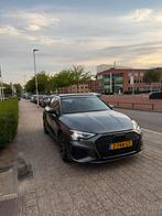 Audi A3 TFSIe 40 3x S-Line Pano Keyless Dealer onderhouden, Auto's, Zwart, 4 cilinders, 1535 kg, Leder en Stof