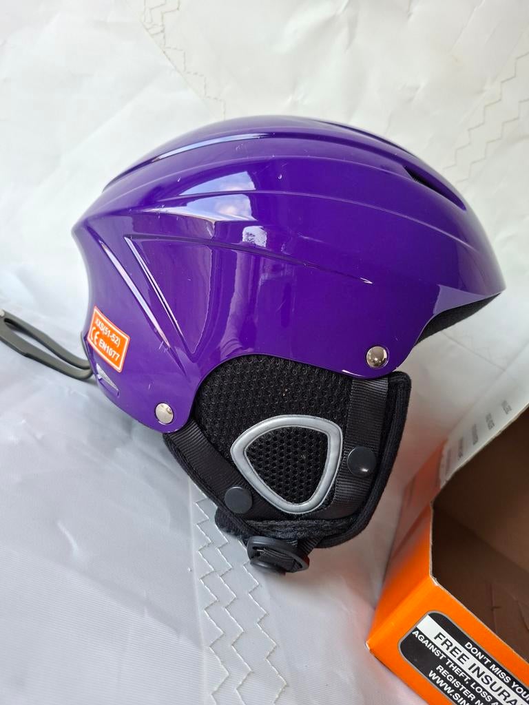 Sinner Skihelm Paars - Zo goed als nieuw, Sport en Fitness, Skiën en Langlaufen, Overige merken, Overige typen, Ophalen of Verzenden